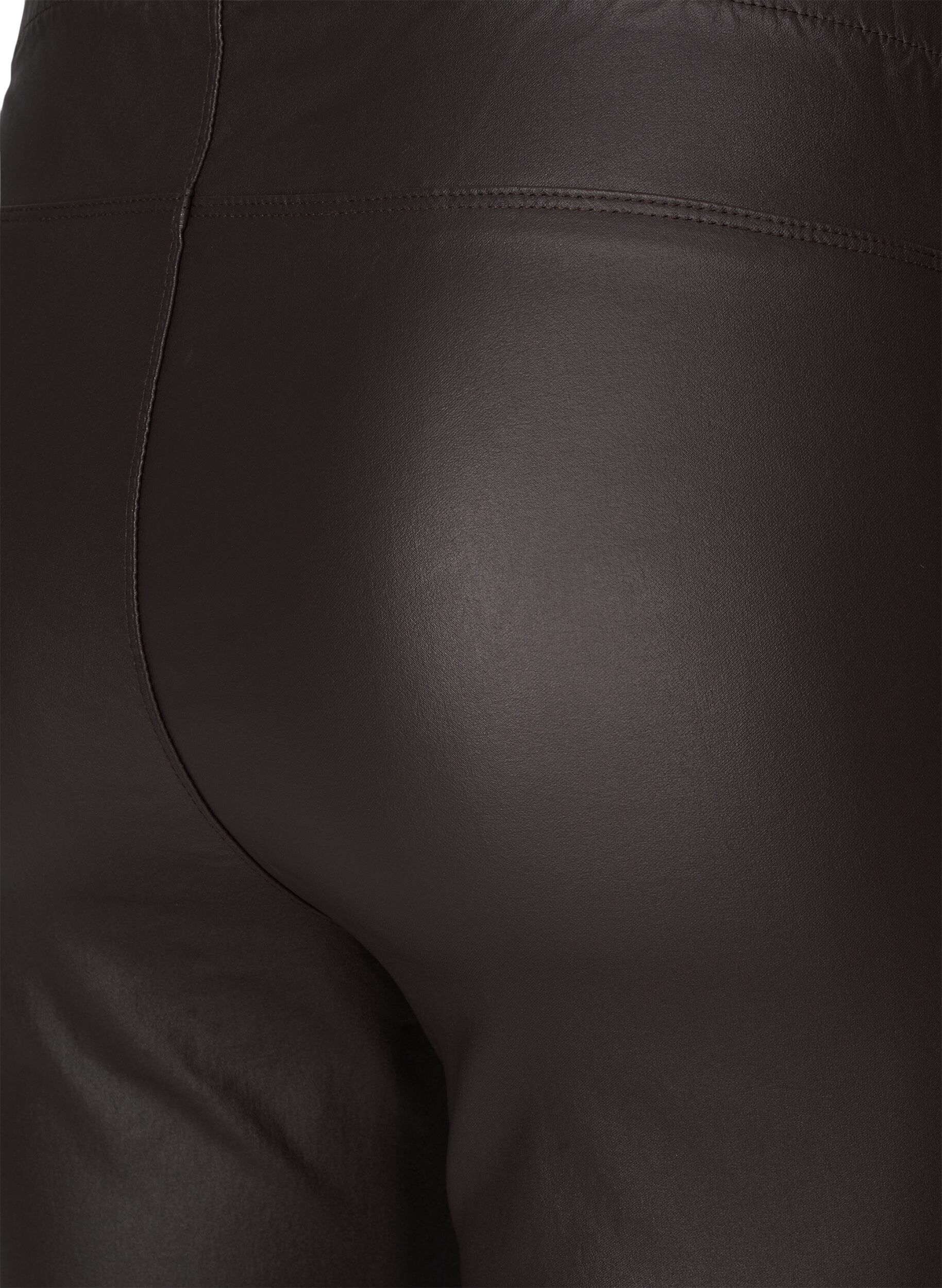 Zizzi Coatede leggings i viskosemix, After Dark, Packshot image number 3