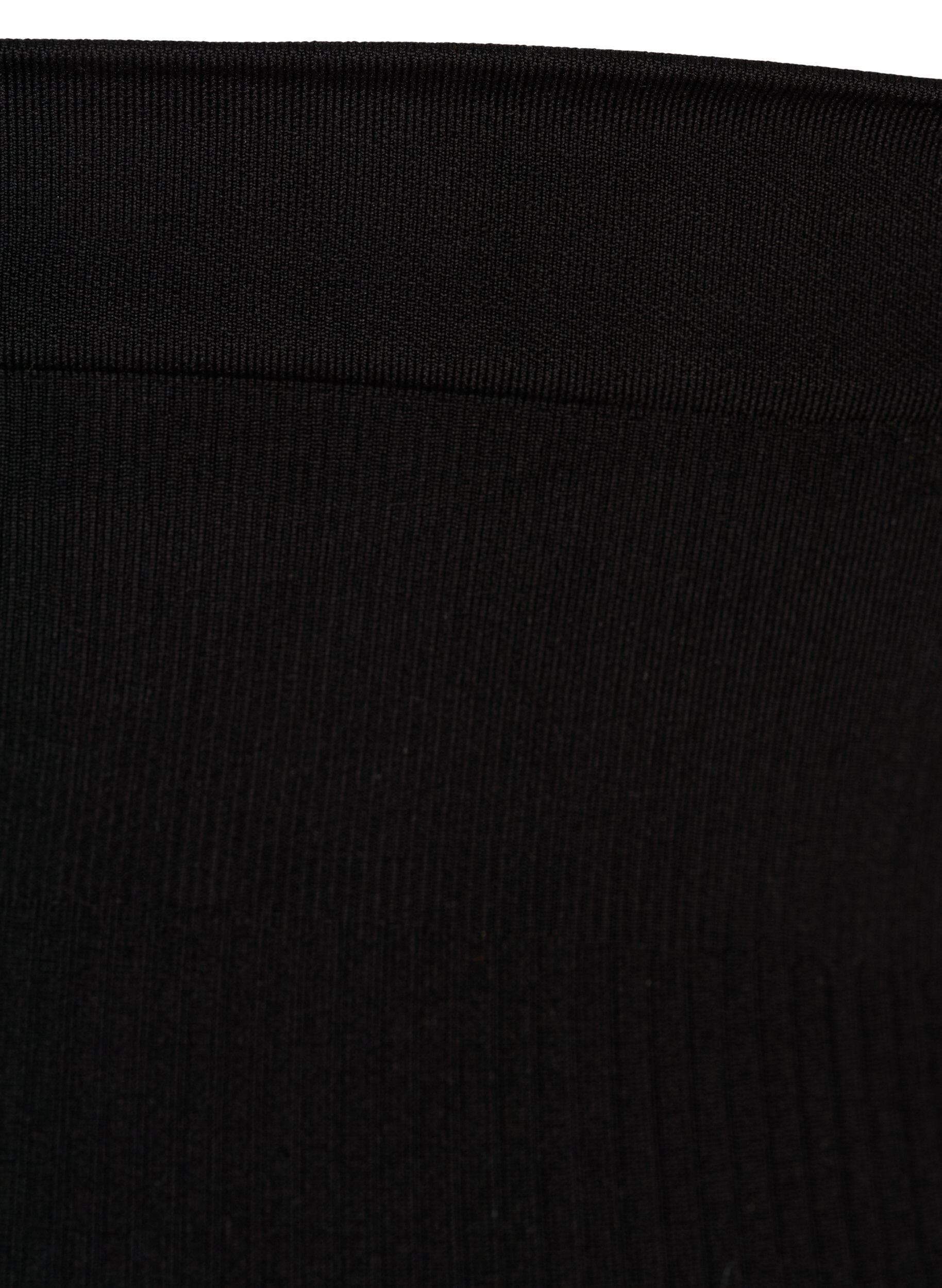 ZizziH&oslash;jtaljede shapewear shorts, Sort, Packshot image number 2