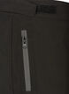 Softshell bukser med justerbar velcro, Sort, Packshot image number 3