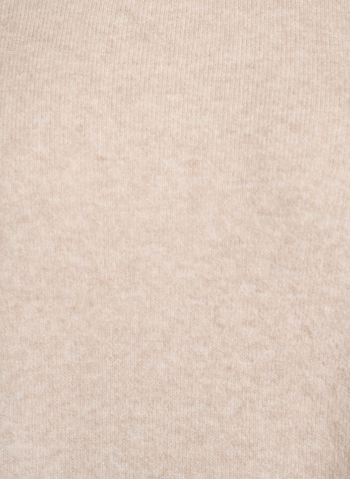 Kort strikkjole uden &aelig;rmer, Beige, Packshot image number 2