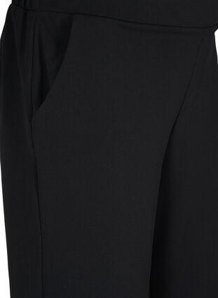 Shorts med elastikkant og lommer, Black, Packshot image number 2
