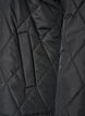 Let vatteret jakke med diamantquilt, Sort, Packshot image number 3