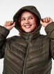 Letv&aelig;gts jakke med h&aelig;tte, Gr&oslash;n, Model image number 4