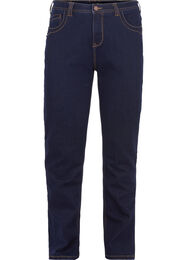 Slim fit Vilma jeans med h&oslash;j talje, Bl&aring;