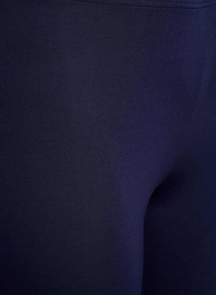 Basis leggings med ekstra l&aelig;ngde, Bl&aring;, Packshot image number 2