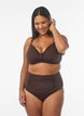Bikini underdel med h&oslash;j talje, Brun, Model image number 0