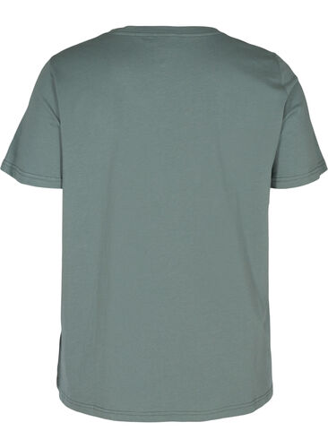 T-shirt med print, Balsam Green FEMME, Packshot image number 1