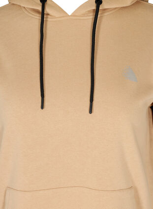 Sweatshirt med hætte og  og lomme, Curds & Whey, Packshot image number 2