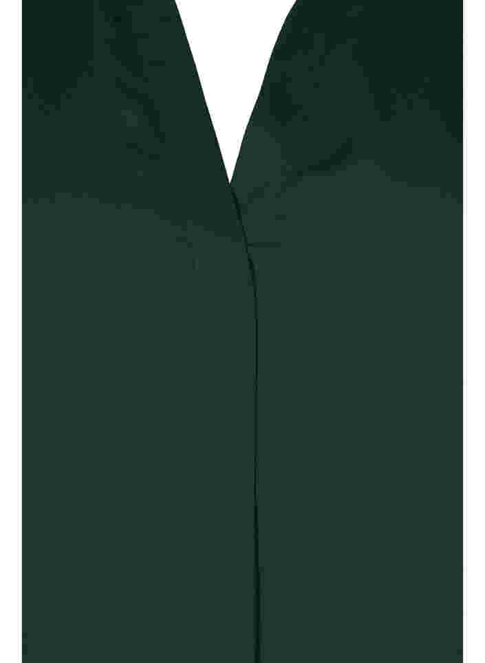 Langærmet skjorte med flæsekrave, Scarab, Packshot image number 2