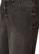 Kiana straight fit jeans med h&oslash;j talje, Sort, Packshot image number 2