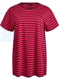 Lang stribet nat t-shirt, Lyser&oslash;d