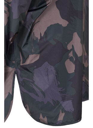 Regn poncho med camouflageprint, Camou Print, Packshot image number 3