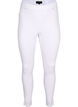 Jeggings med h&oslash;j talje, Hvid, Packshot image number 0