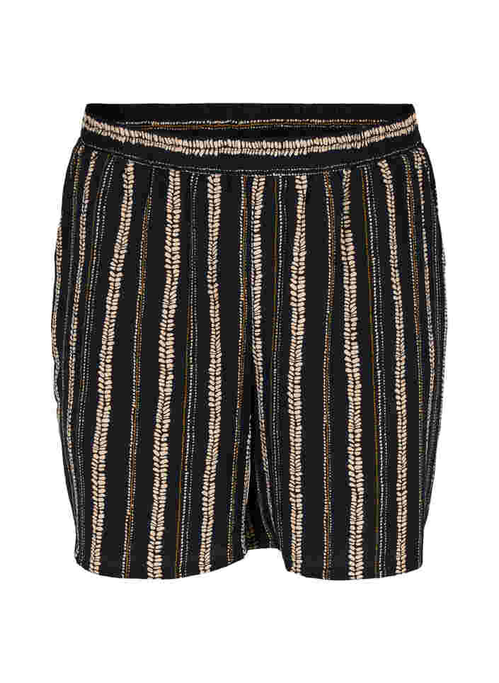 Printede shorts med lommer, Graphic Stripe, Packshot