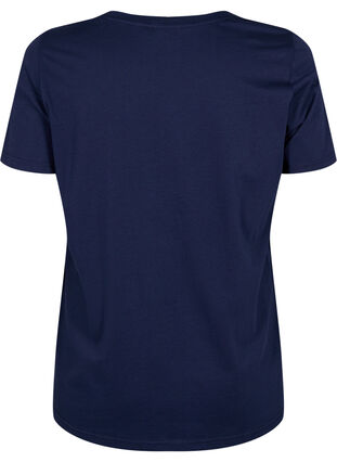 Bomulds t-shirt med tekstprint, Night Sky W. Las, Packshot image number 1