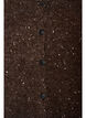 Cardigan med pailletter og knapper, Brun, Packshot image number 2