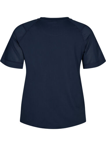Kortærmet trænings t-shirt med rund hals, Night Sky, Packshot image number 1