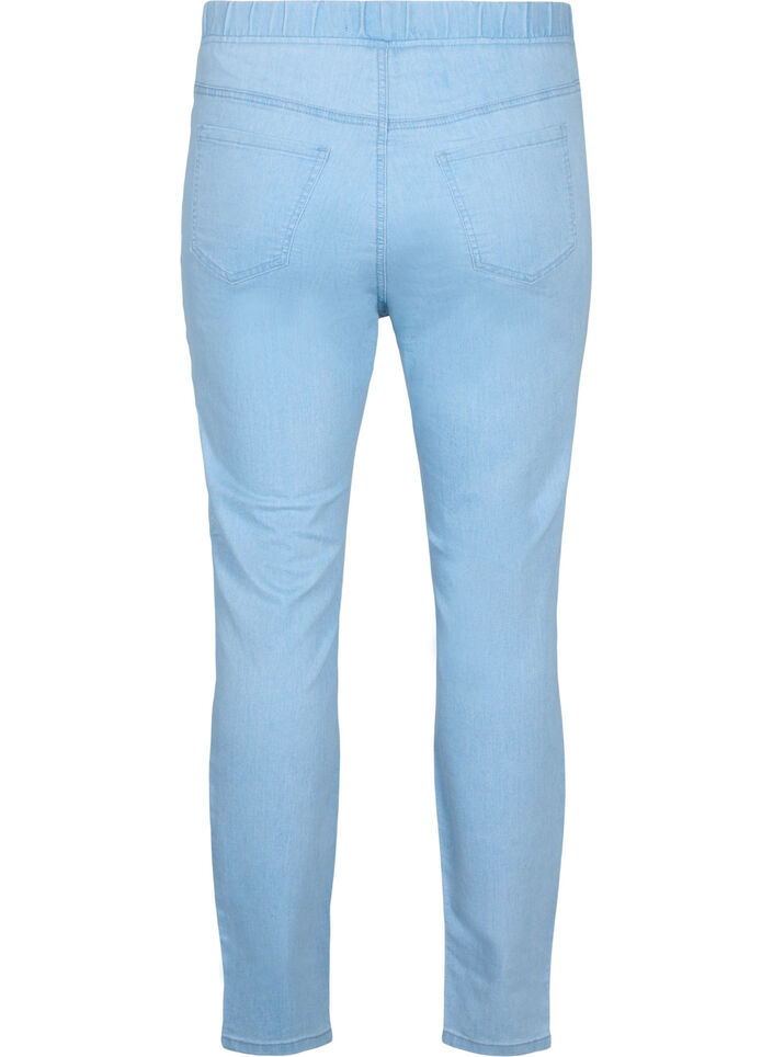 Jeggings med lommer, Light blue, Packshot image number 1