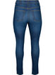 Super slim Amy jeans med slid og h&oslash;j talje, Dark blue, Packshot image number 1