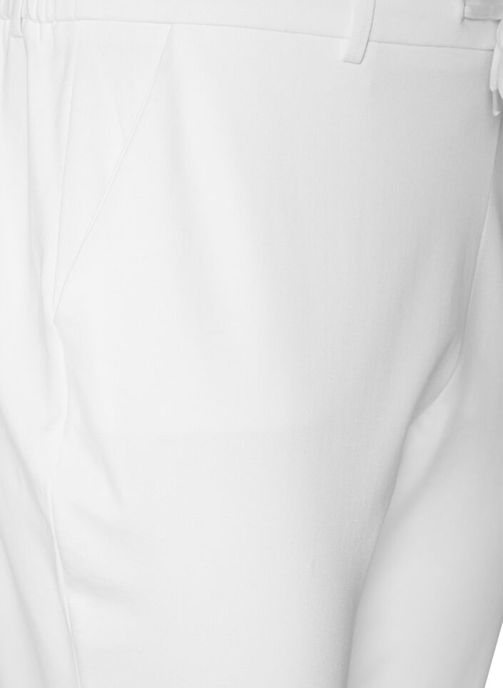 Cropped Maddison bukser, Hvid, Packshot image number 2