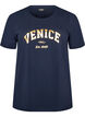 T-shirt med motiv, Bl&aring;, Packshot image number 0
