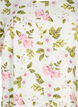 FLASH - Bluse med korte ærmer og print, Off White Flower, Packshot image number 2