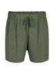 Shorts med lommer og elastik i taljen, Gr&oslash;n, Packshot image number 0