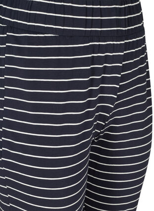 Bukser i bomuld, Blue Stripe, Packshot image number 2