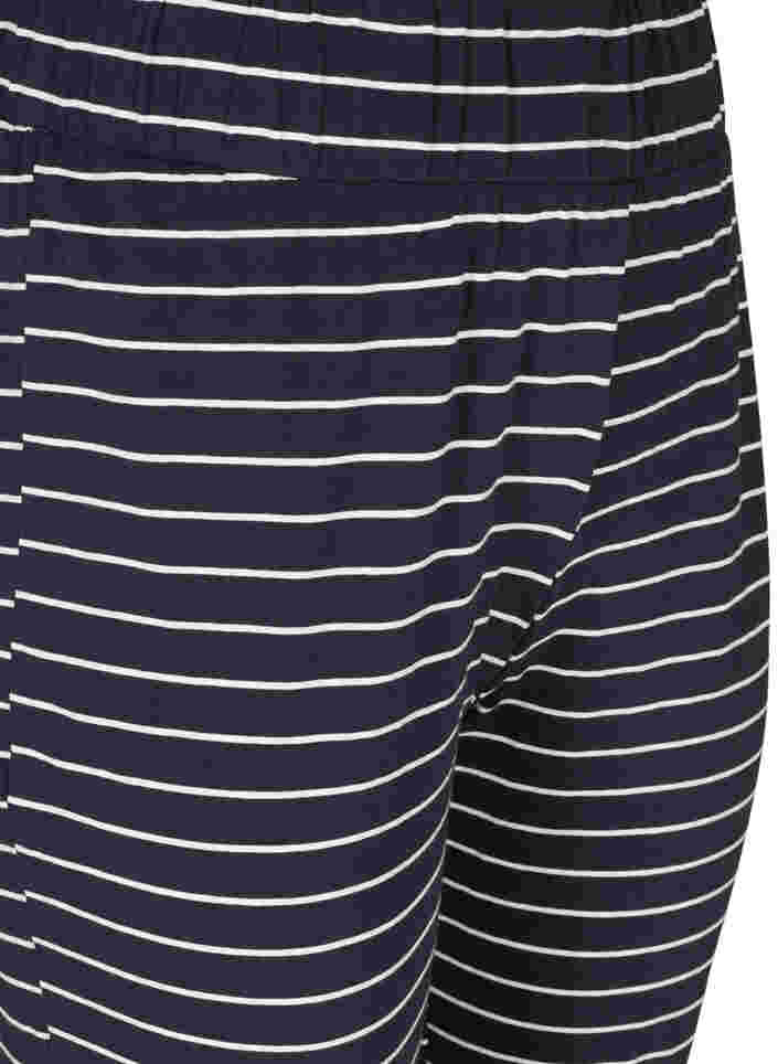 Bukser i bomuld, Blue Stripe, Packshot image number 2