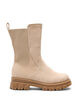 Chunky st&oslash;vle i imiteret ruskind, Beige, Packshot image number 0