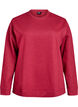 Sweatshirt med rund hals, R&oslash;d, Packshot image number 0