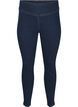 Stretchy jeggings med høj talje, Dark Blue, Packshot image number 0