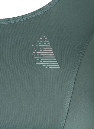 Sports bh med ryg detaljer , Chinois Green, Packshot image number 2