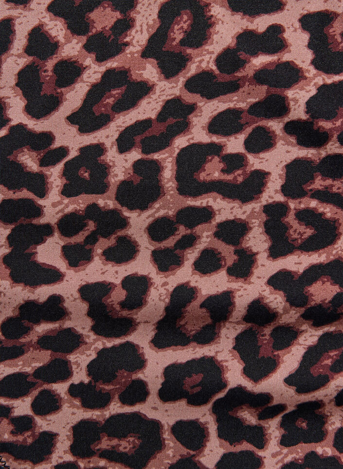 Leopard bikini g-streng, Brun, Packshot image number 2