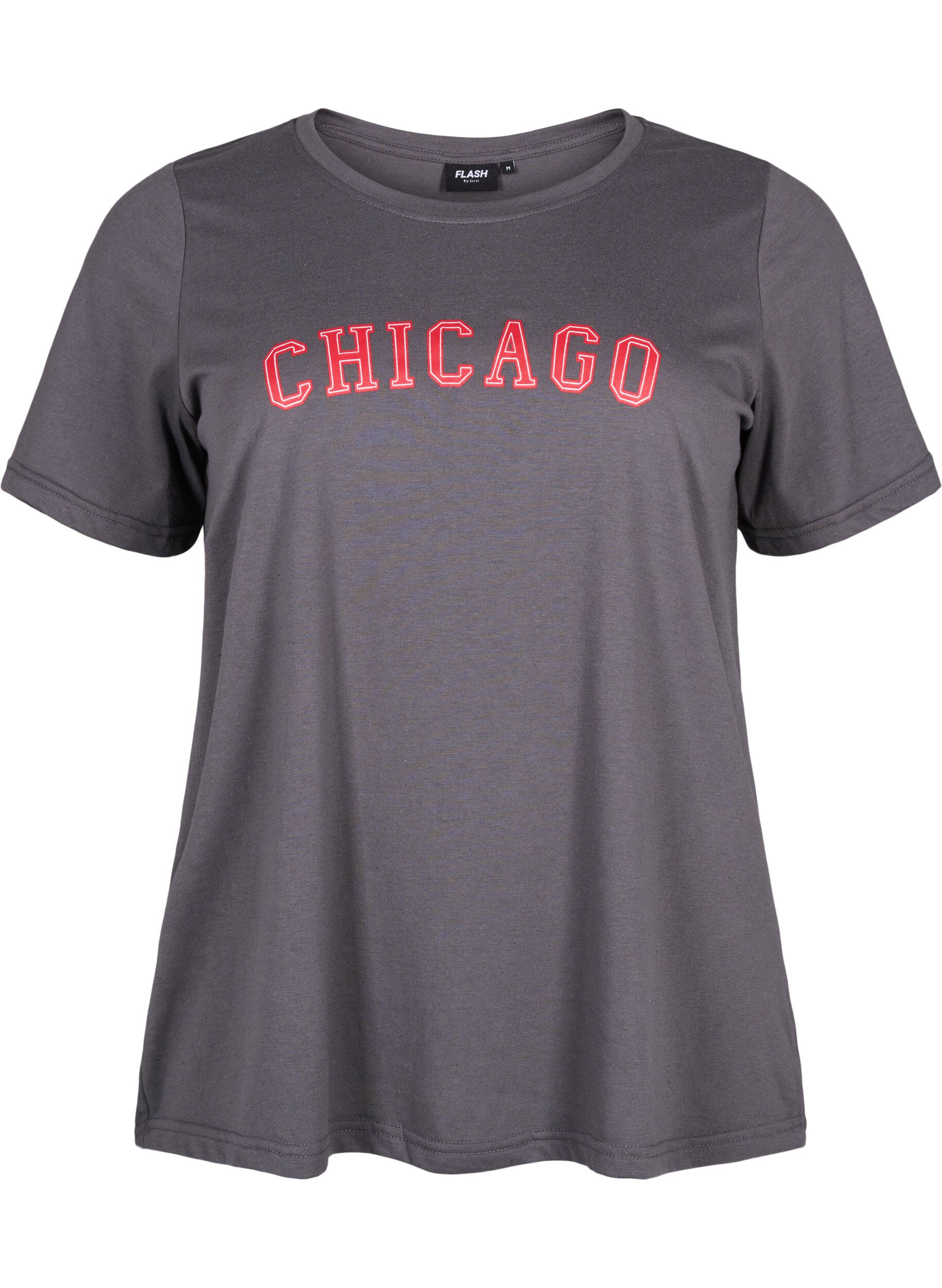 Zizzi FLASH - T-shirt med motiv, Iron Gate Chicago, Packshot image number 0