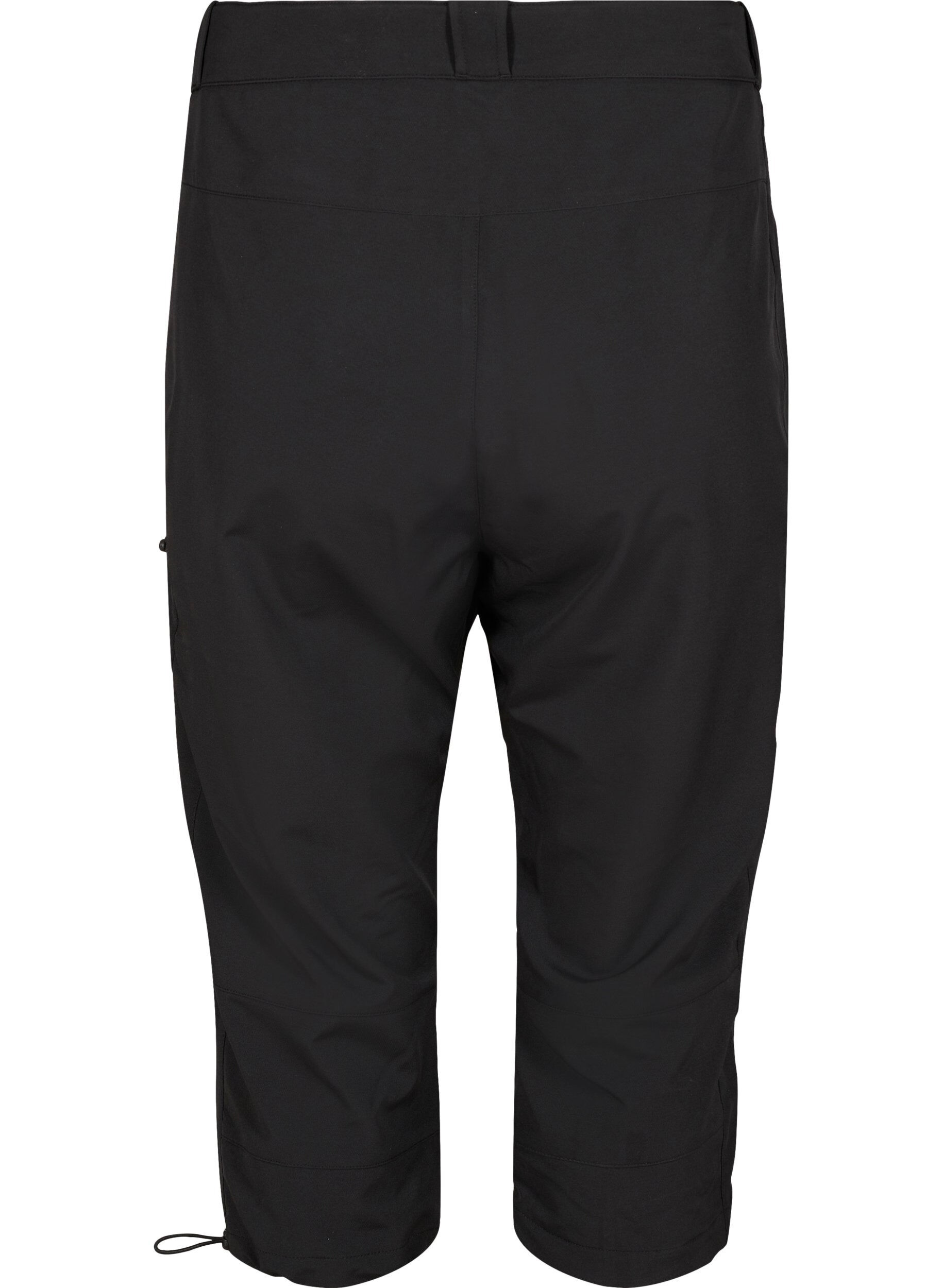 Zizzi Hiking knickers med lommer, Black, Packshot image number 1