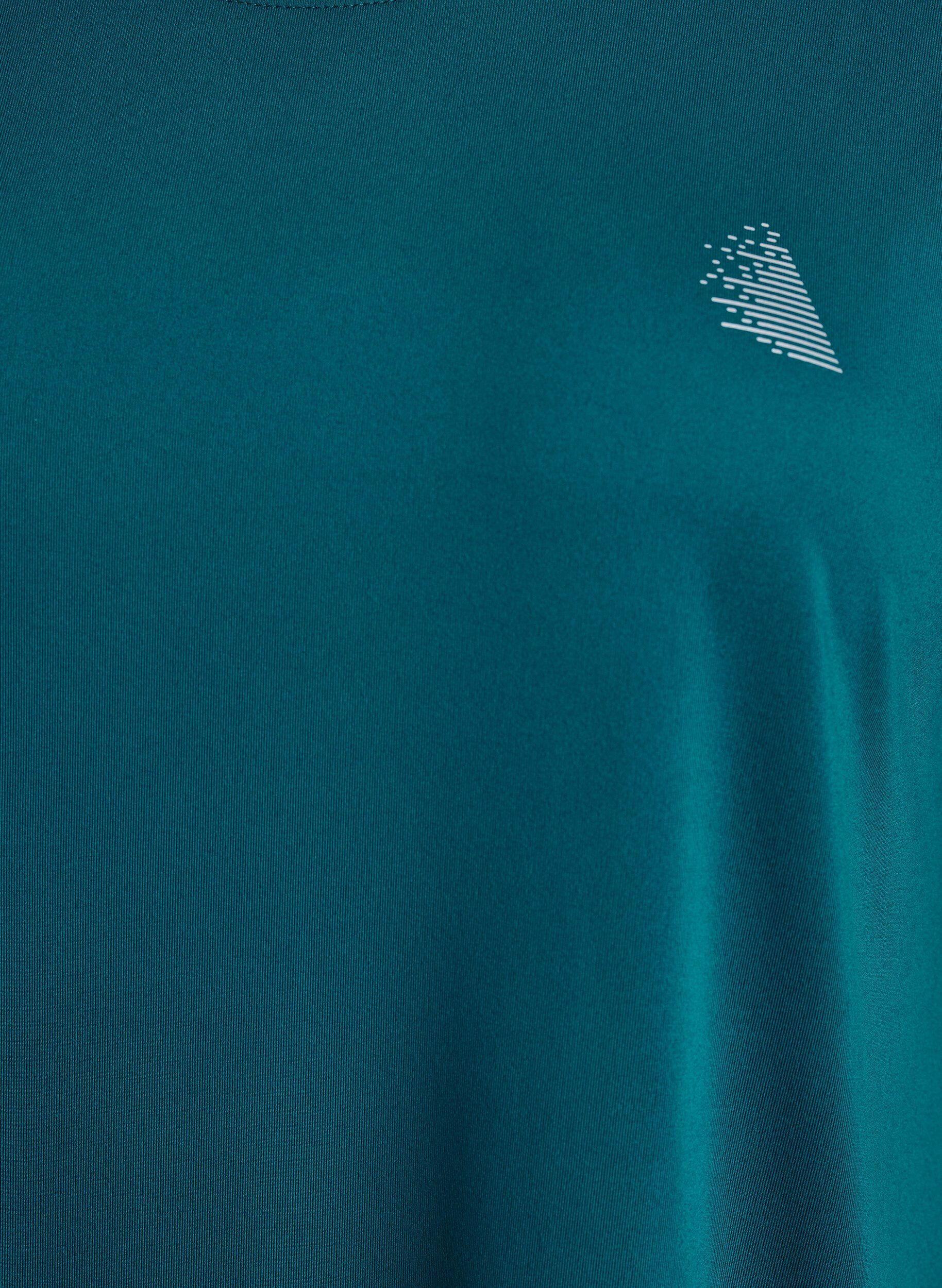ZizziLang tr&aelig;nings t-shirt, Gr&oslash;n, Packshot image number 2