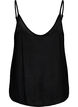 Strop top i viskose, Sort, Packshot image number 1