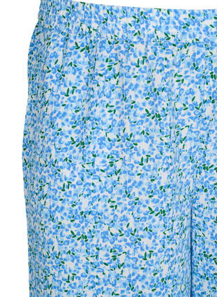 Culottebukser med print, Blue Small Flower, Packshot image number 2