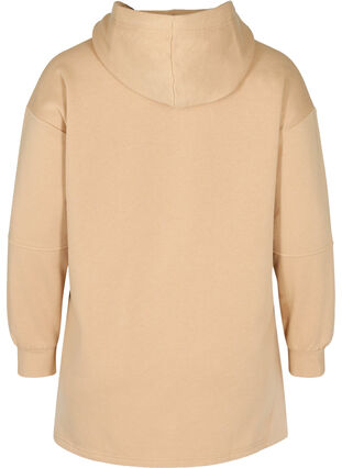 Sweatshirt med hætte og  og lomme, Curds & Whey, Packshot image number 1