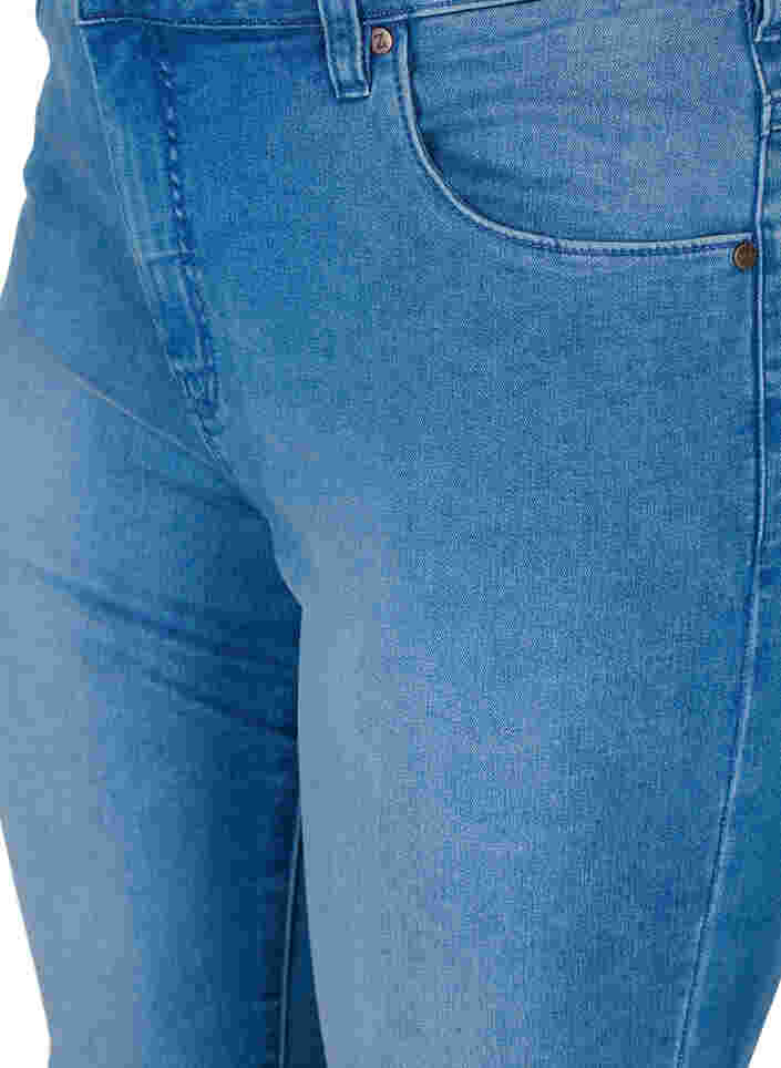 Slim fit Emily jeans med normal talje, Light blue, Packshot image number 2