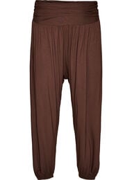 L&oslash;stsiddende haremsbukser, Brun