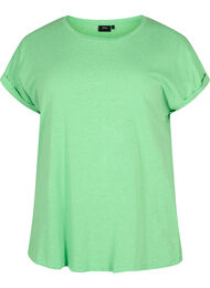Neonfarvet t-shirt i bomuld, Neon Green