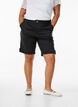 Chino shorts med lommer, Sort, Model image number 3
