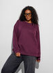 Sweatshirt med rund hals, R&oslash;d, Model image number 0