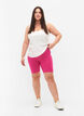 Ensfarvede basis cykelshorts, Lyser&oslash;d, Model image number 1