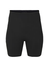 Light shapewear shorts med h&oslash;j talje, Sort
