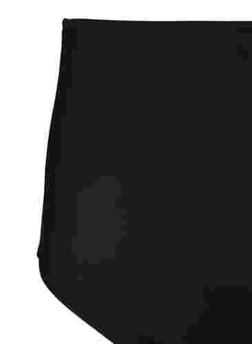 Bikini trusse med ekstra høj talje, Black, Packshot image number 2