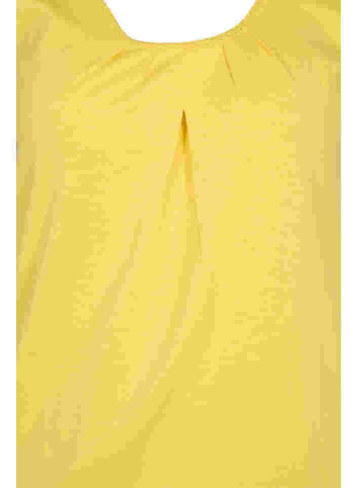 Top med blondekant, Primrose Yellow, Packshot image number 2