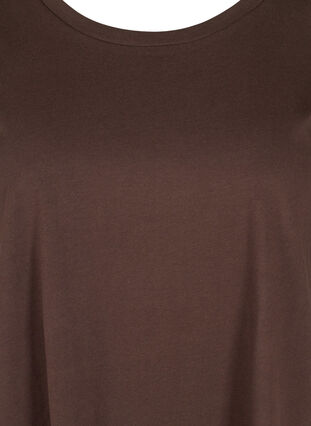 Lang kortærmet t-shirt i økologisk bomuld, Molé, Packshot image number 2